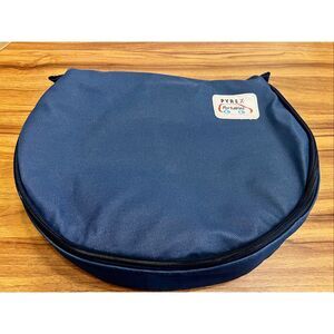 Vintage Pyrex Portables Round Insulated Bag With Cold/Hot Thermal Pockets